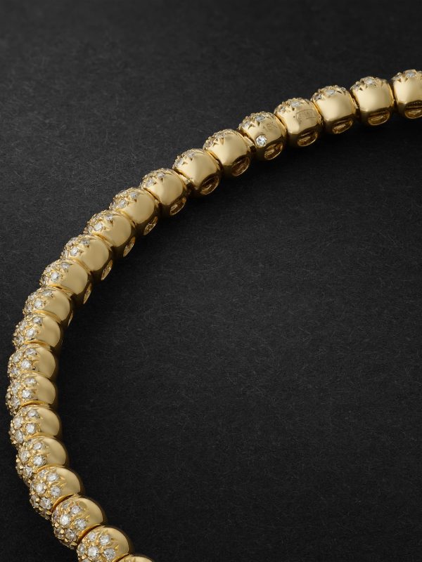 18-Karat Gold Diamond Bracelet - CU 18-Karat Gold Diamond Bracelet - CU