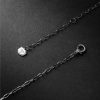 18-Karat Black Gold Emerald Cross Necklace - BK 18-Karat Black Gold Emerald Cross Necklace - BK