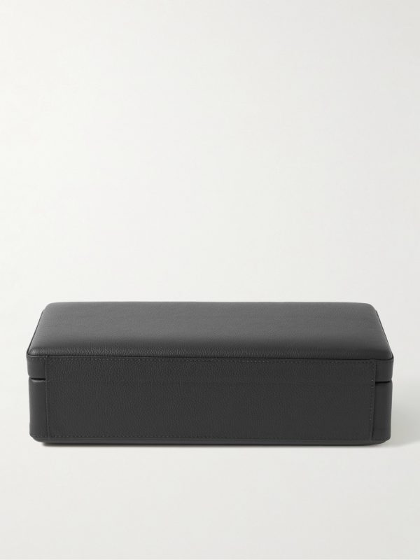 Full-Grain Leather Watch Box - BK