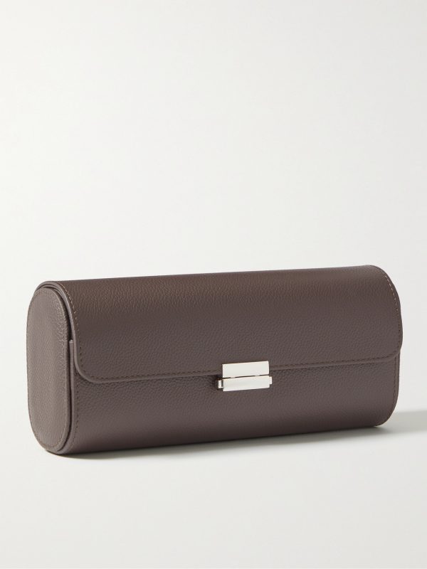 Full-Grain Leather Watch Roll