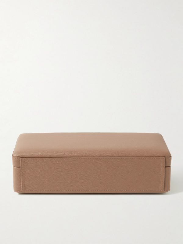 Full-Grain Leather Watch Box - BK