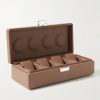 Full-Grain Leather Watch Box