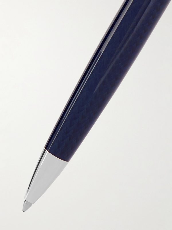 Mille Migla Carbon Fibre and Palladium Ballpoint Pen - CU