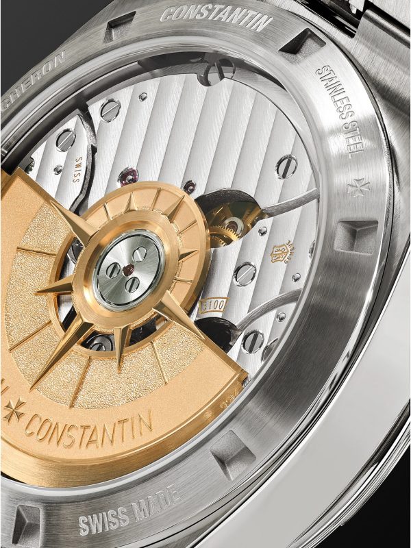 Overseas Automatic 41mm Stainless Steel Watch, Ref. No. 4500V/110A-B126 - E1