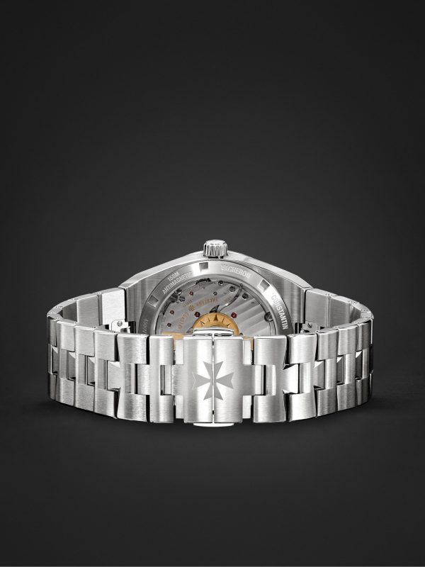 Overseas Automatic 41mm Stainless Steel Watch, Ref. No. 4500V/110A-B126 - E2