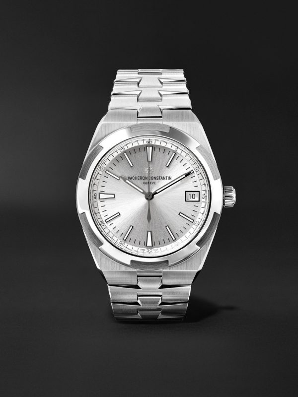 Overseas Automatic 41mm Stainless Steel Watch, Ref. No. 4500V/110A-B126