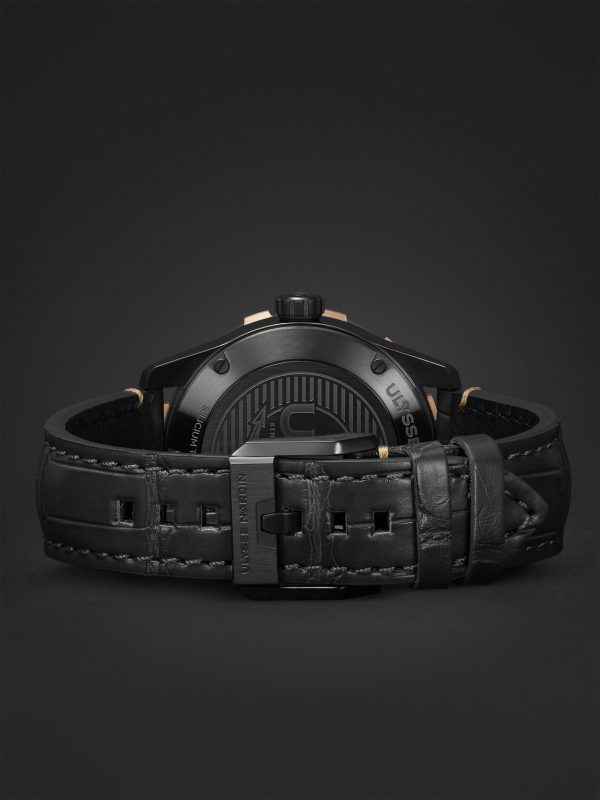 Diver Automatic 42mm Stainless Steel, PVD-Plated and Alligator Watch, Ref. No. 8163-175/GREY-5N - E2 Diver Automatic 42mm Stainless Steel, PVD-Plated and Alligator Watch, Ref. No. 8163-175/GREY-5N - E2