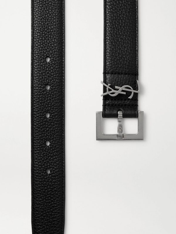 3cm Full-Grain Leather Belt - E1