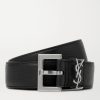 3cm Full-Grain Leather Belt
