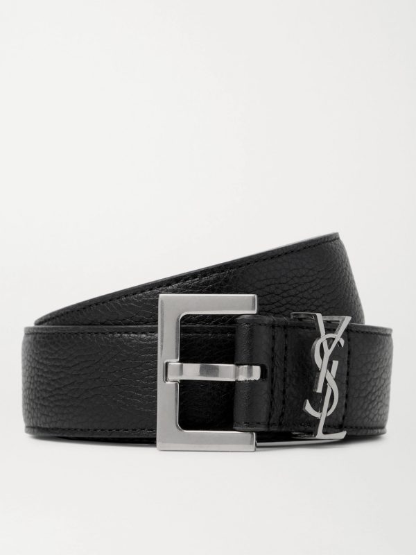 3cm Full-Grain Leather Belt