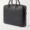Full-Grain Leather Briefcase - BK Full-Grain Leather Briefcase - BK