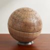 Walnut Wood and KRION Globe Walnut Wood and KRION Globe