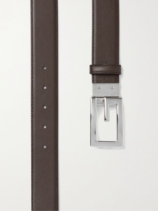 3.5cm Reversible Leather Belt - E2 3.5cm Reversible Leather Belt - E2