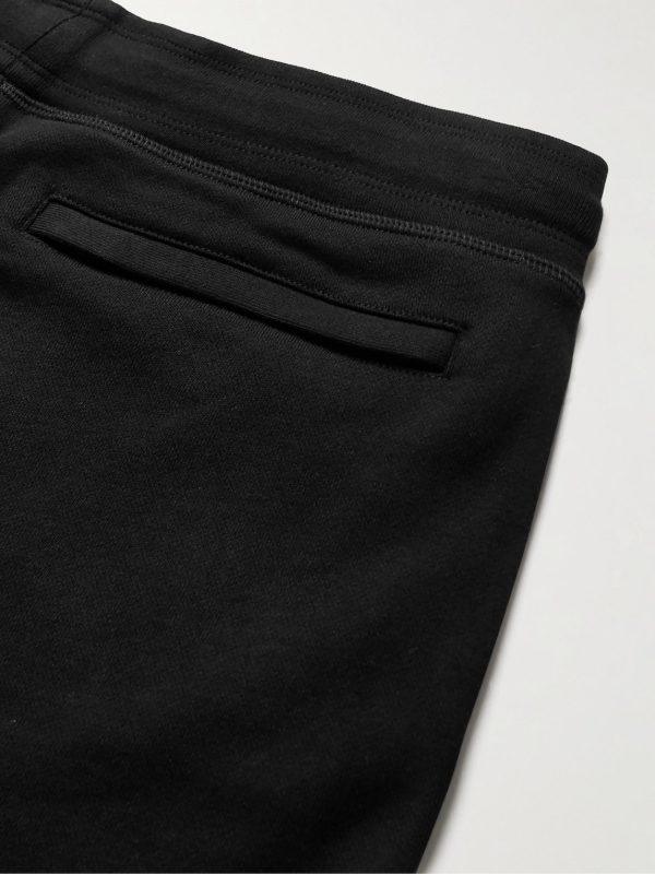 Huron Tapered Logo-Appliquéd Cotton-Jersey Sweatpants - CU Huron Tapered Logo-Appliquéd Cotton-Jersey Sweatpants - CU