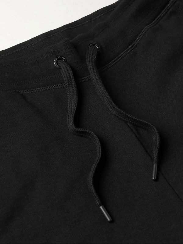 Huron Tapered Logo-Appliquéd Cotton-Jersey Sweatpants - E1 Huron Tapered Logo-Appliquéd Cotton-Jersey Sweatpants - E1