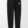 Huron Tapered Logo-Appliquéd Cotton-Jersey Sweatpants Huron Tapered Logo-Appliquéd Cotton-Jersey Sweatpants