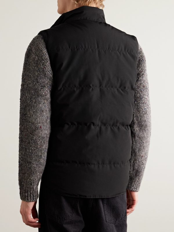 Slim-Fit Freestyle Crew Quilted Arctic Tech® Down Gilet - BK