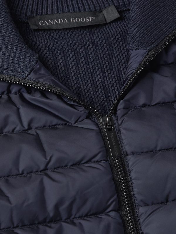 HyBridge Slim-Fit Merino Wool and Quilted Nylon Down Gilet - CU HyBridge Slim-Fit Merino Wool and Quilted Nylon Down Gilet - CU