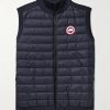 HyBridge Slim-Fit Merino Wool and Quilted Nylon Down Gilet HyBridge Slim-Fit Merino Wool and Quilted Nylon Down Gilet