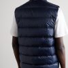 Crofton Slim-Fit Quilted Recycled Nylon-Ripstop Down Gilet - BK
