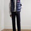 Crofton Slim-Fit Quilted Recycled Nylon-Ripstop Down Gilet - OU