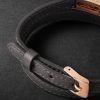 My Move Gold, Leather and Diamond Bracelet - BK My Move Gold, Leather and Diamond Bracelet - BK