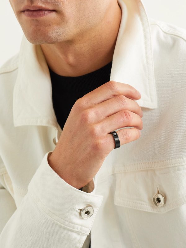 Move PM Graphite Titanium Diamond Ring - FR