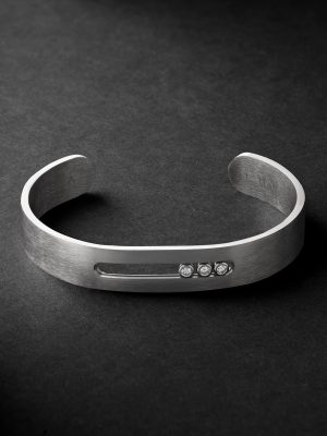 Move Titanium Diamond Cuff Move Titanium Diamond Cuff