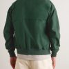 G9 Cotton-Blend Harrington Jacket - BK G9 Cotton-Blend Harrington Jacket - BK