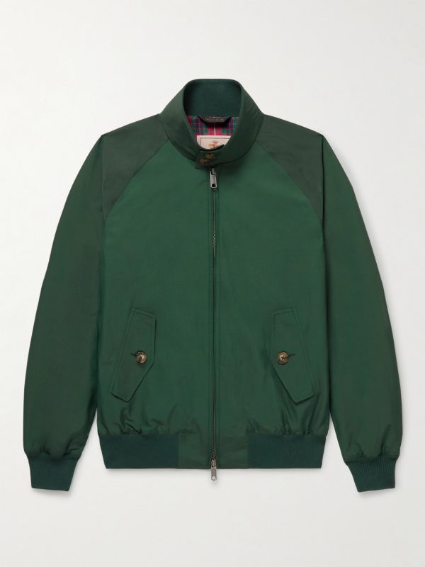 G9 Cotton-Blend Harrington Jacket G9 Cotton-Blend Harrington Jacket