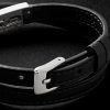 My Move White Gold, Diamond and Leather Bracelet - BK
