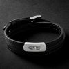 My Move White Gold, Diamond and Leather Bracelet