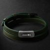 My Move Graphite Titanium, Diamond and Leather Bracelet My Move Graphite Titanium, Diamond and Leather Bracelet