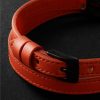 My Move DLC-Coated, Diamond and Leather Bracelet - BK My Move DLC-Coated, Diamond and Leather Bracelet - BK