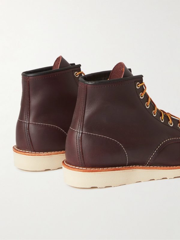 8847 Classic Moc Leather Boots - BK 8847 Classic Moc Leather Boots - BK