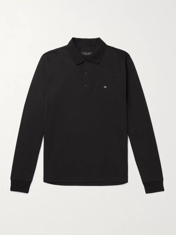 Logo-Embroidered Cotton Polo Shirt Logo-Embroidered Cotton Polo Shirt