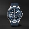 Dual Time Automatic 42mm Stainless Steel and Rubber Watch, Ref. No. 243-20-3/43 Dual Time Automatic 42mm Stainless Steel and Rubber Watch, Ref. No. 243-20-3/43