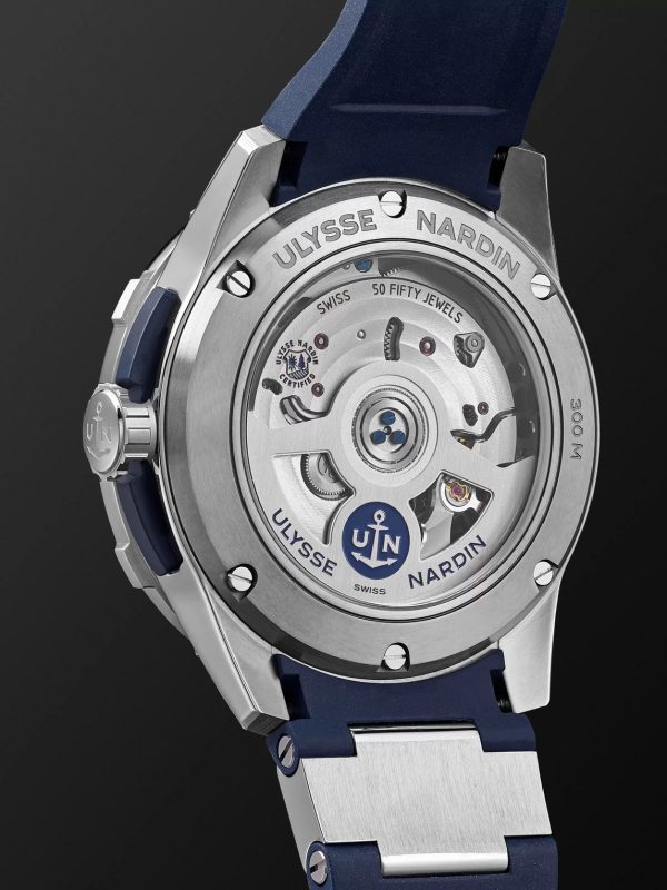 Diver Chronometer Automatic 42mm Stainless Steel and Rubber Watch, Ref. No. 1183-170-3/93 - BK Diver Chronometer Automatic 42mm Stainless Steel and Rubber Watch, Ref. No. 1183-170-3/93 - BK