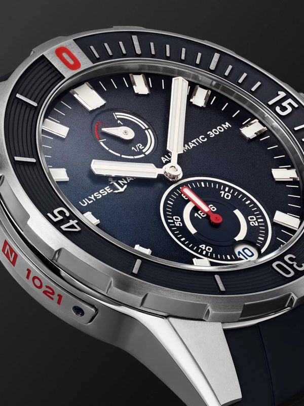 Diver Chronometer Automatic 42mm Stainless Steel and Rubber Watch, Ref. No. 1183-170-3/93 - CU Diver Chronometer Automatic 42mm Stainless Steel and Rubber Watch, Ref. No. 1183-170-3/93 - CU