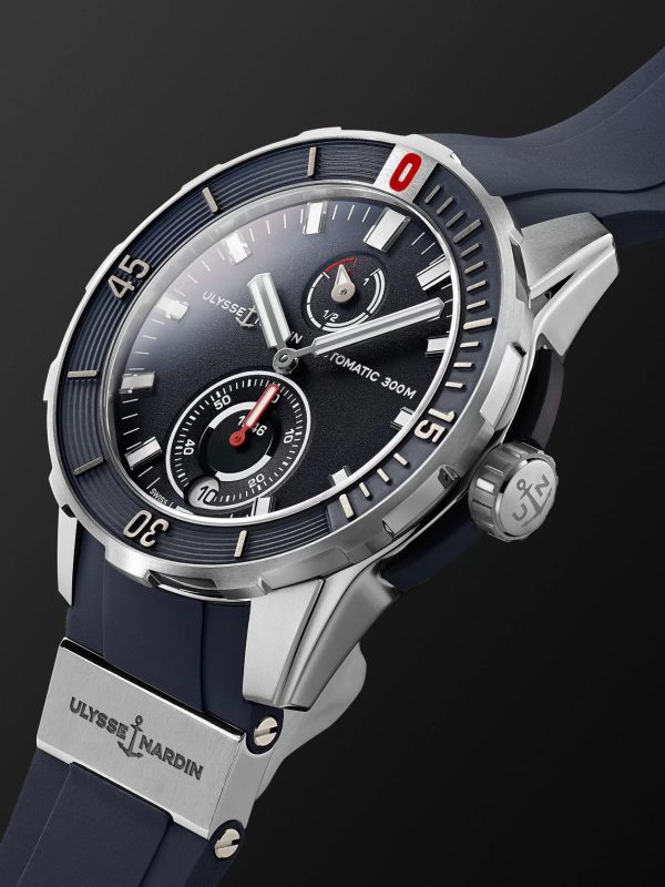 Diver Chronometer Automatic 42mm Stainless Steel and Rubber Watch, Ref. No. 1183-170-3/93 - FR Diver Chronometer Automatic 42mm Stainless Steel and Rubber Watch, Ref. No. 1183-170-3/93 - FR