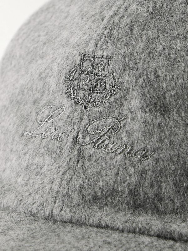 Logo-Embroidered Storm System Baby Cashmere Baseball Cap - CU Logo-Embroidered Storm System Baby Cashmere Baseball Cap - CU