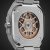 BR 05 Black Steel and Gold Automatic 40mm 18-Karat Rose Gold and Steel Watch, Ref. No. BR05A-BL-STPG/SSG - BK