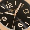 BR 05 Black Steel and Gold Automatic 40mm 18-Karat Rose Gold and Steel Watch, Ref. No. BR05A-BL-STPG/SSG - CU