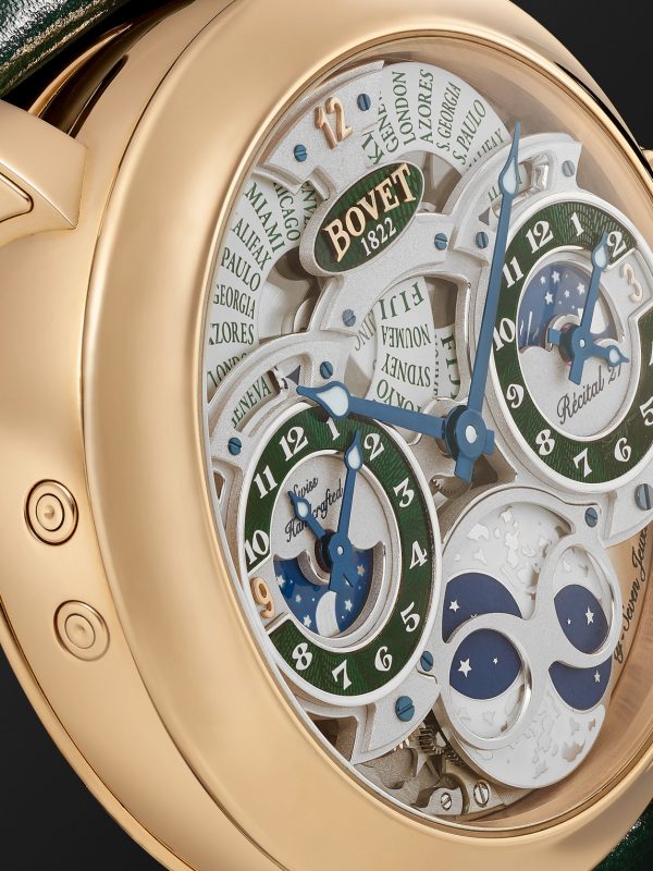 Récital 27 Limited Edition Hand-Wound 46mm 18-Karat Red Gold and Leather Watch, Ref. No. R270007 - CU