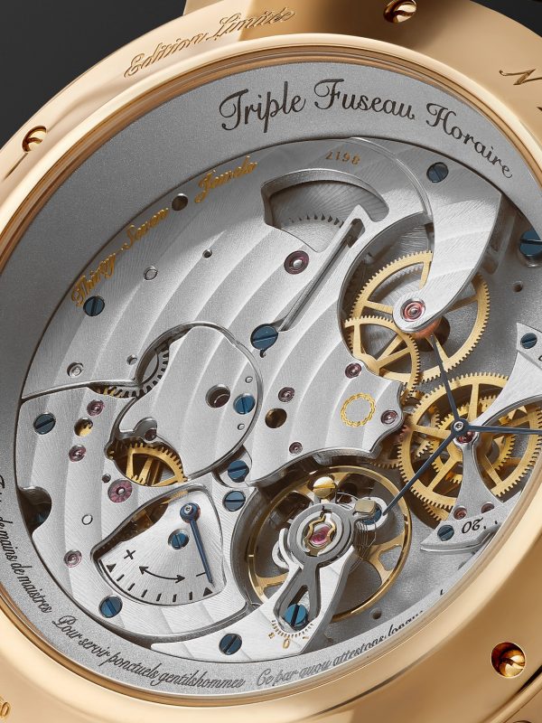 Récital 27 Limited Edition Hand-Wound 46mm 18-Karat Red Gold and Leather Watch, Ref. No. R270007 - E1