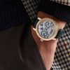 Récital 27 Limited Edition Hand-Wound 46mm 18-Karat Red Gold and Leather Watch, Ref. No. R270007 - OU