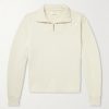 Yacht Heavyweight Structured-Fleece Cotton-Jersey Half-Zip Sweatshirt Yacht Heavyweight Structured-Fleece Cotton-Jersey Half-Zip Sweatshirt