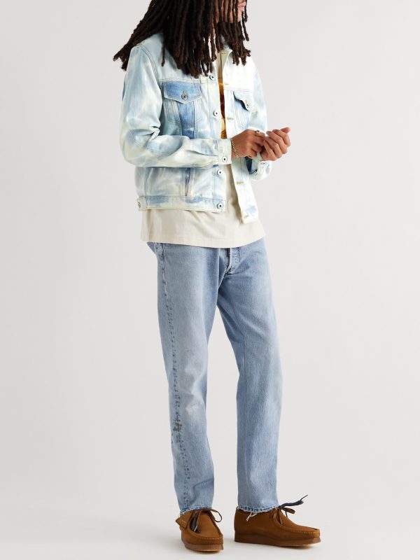 Andy Distressed Denim Jacket - OU Andy Distressed Denim Jacket - OU
