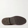 Andrew Split-Toe Shearling-Lined Suede Chukka Boots - E2