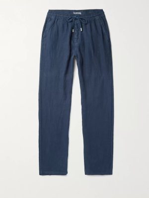 Pacha Wide-Leg Linen Drawstring Trousers Pacha Wide-Leg Linen Drawstring Trousers